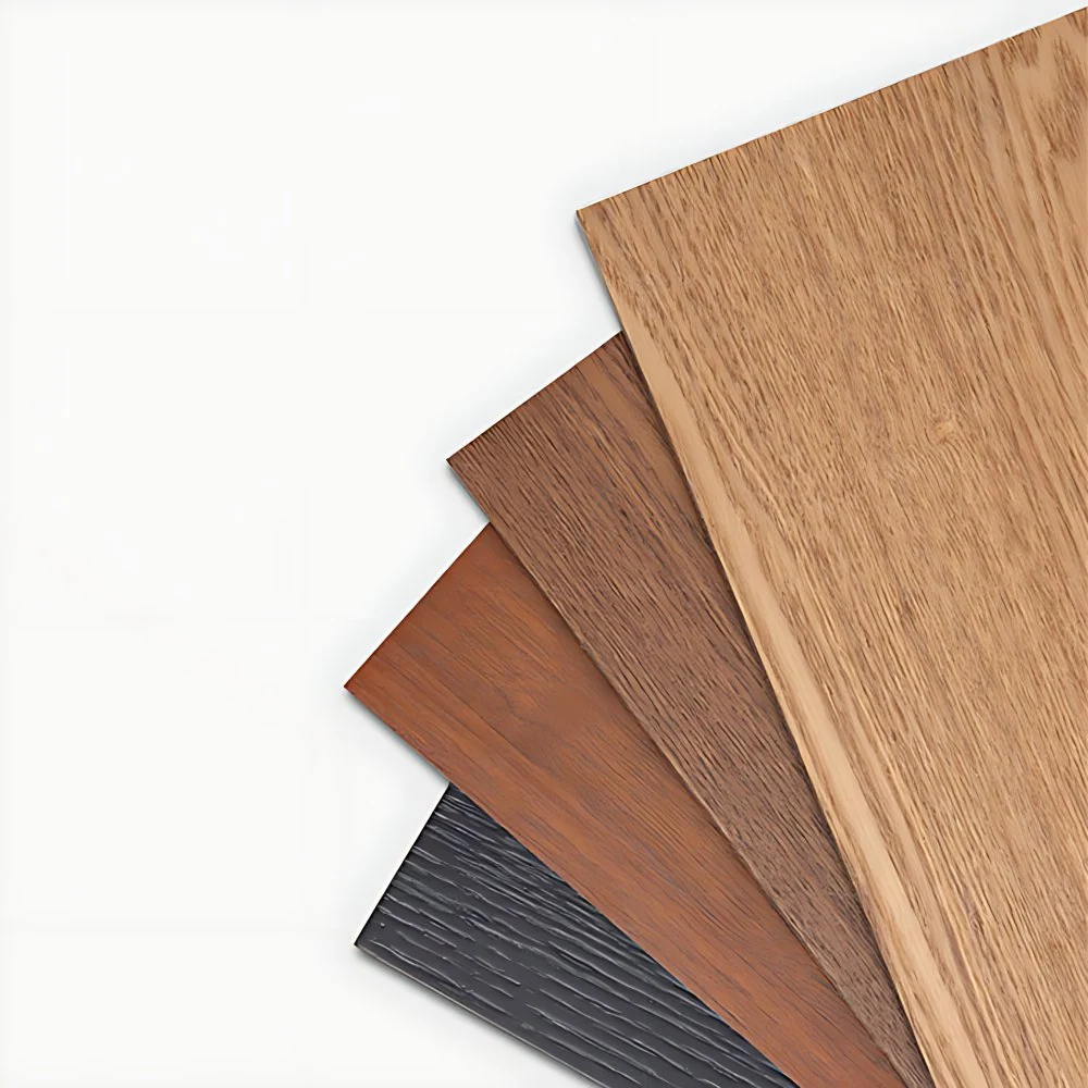 Armario moderno con acabado natural Armario de madera maciza y madera de ingenierí Clearhalo