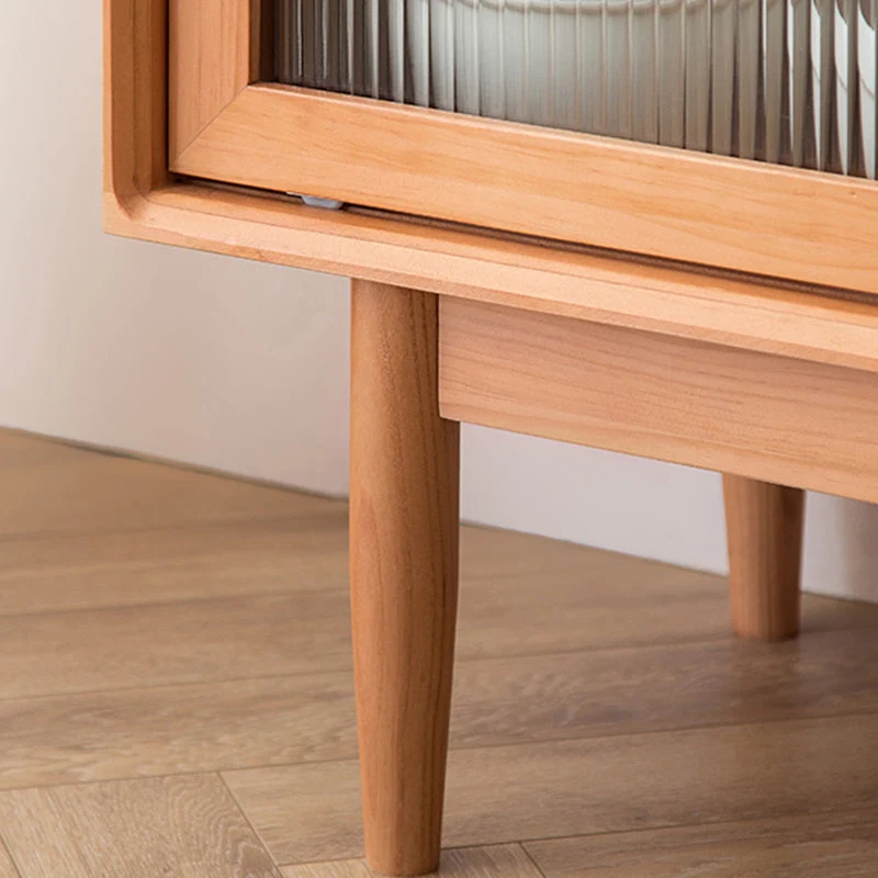 Buffet de aparador de madera maciza de pino con cajones Buffet de comedor moderno Madera Clearhalo