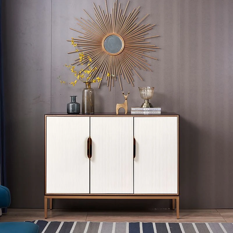 Buffet de comedor contemporáneo Servidor de comedor de madera maciza para cocina Clearhalo