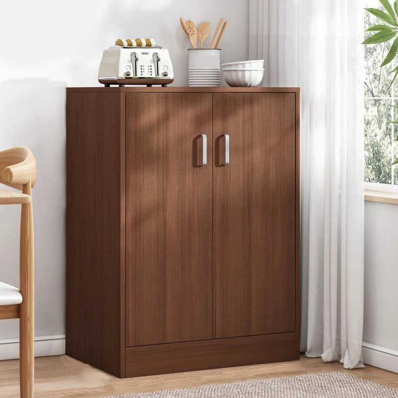 Buffet de comedor de madera Glam Buffet Server con gabinete y cajón Nuez Clearhalo