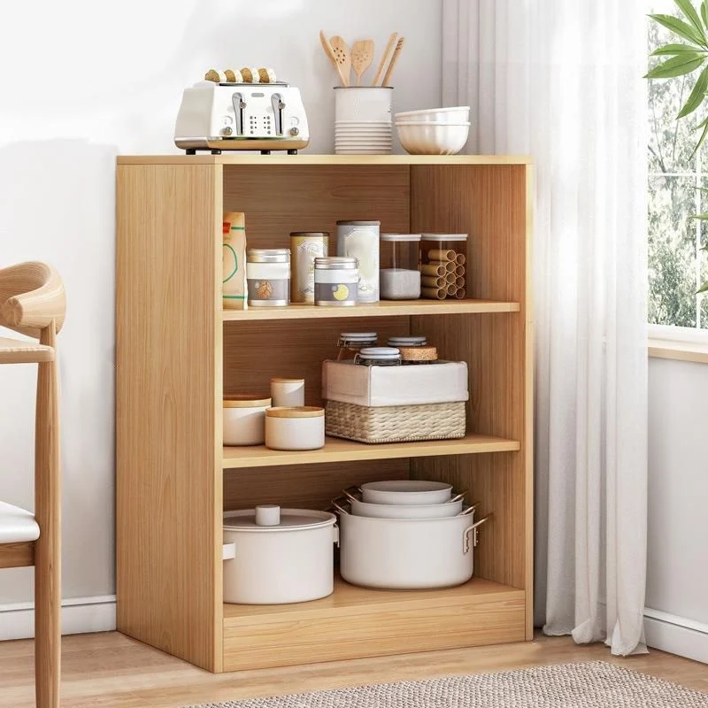 Buffet de comedor de madera Glam Buffet Server con gabinete y cajón Nuez Clearhalo
