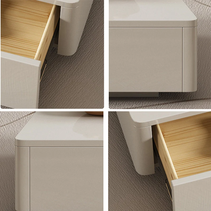 Consola escandinava para TV con cajón de pino para sala de estar Clearhalo