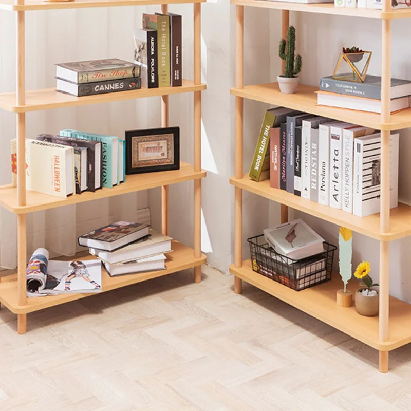 Estanterí Etagere Estanterí moderna y contemporánea para oficina en casa Naturales Clearhalo