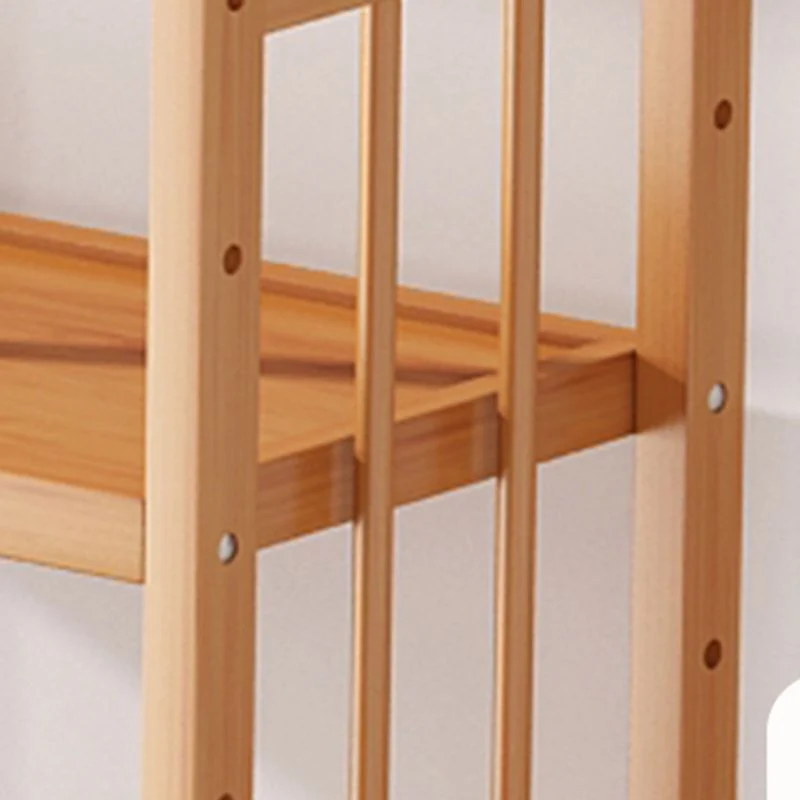 Estanterí de madera contemporánea con respaldo abierto para oficina en casa Clearhalo