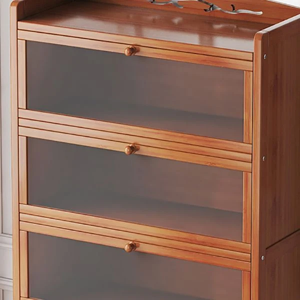 Estanterí para libros estándar con puertas Estanterí moderna para oficina en casa Clearhalo