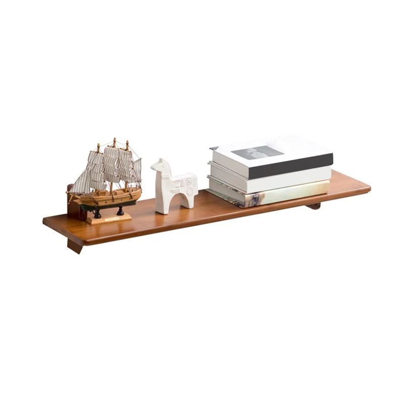 Estanterí trasera cerrada de madera de estilo moderno para oficina en casa Naturales Clearhalo