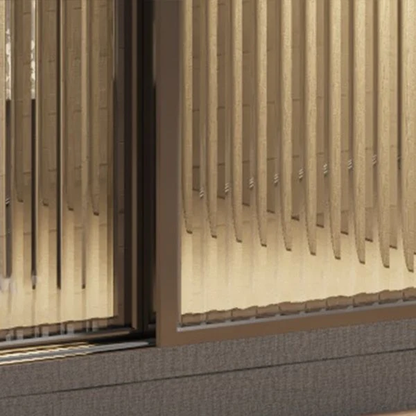 Gabinete de almacenamiento blanco con puertas de vidrio Gabinete de puertas corredizas contemporáneo con cajón Clearhalo