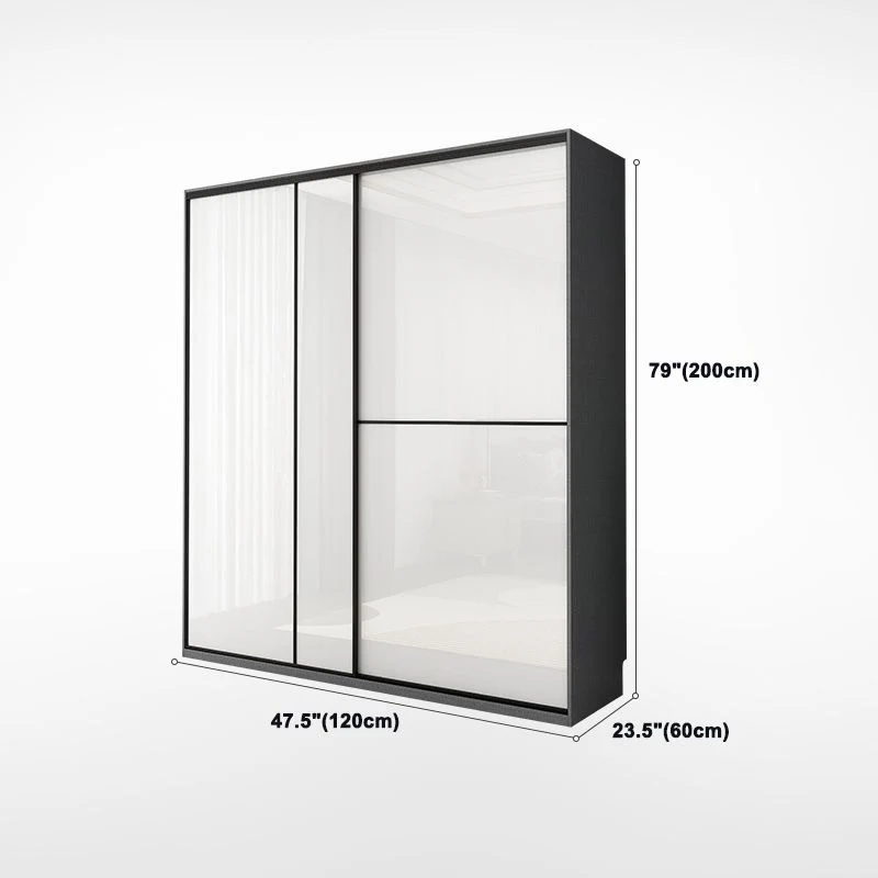 Gabinete de almacenamiento blanco de madera fabricada Gabinete moderno con cajones Clearhalo