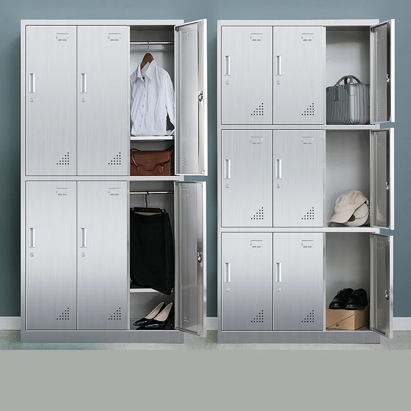 Gabinete de almacenamiento con puerta con bisagras de 35.5" de largo x 16.5" de ancho x 71" de alto Gabinete contemporáneo...