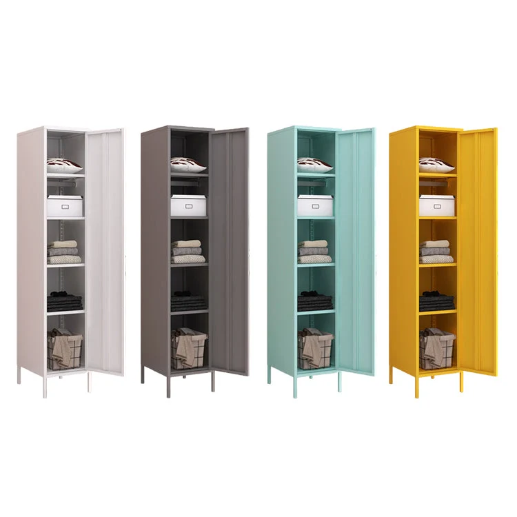 Gabinete no colgante con acabado mate Gabinete de almacenamiento moderno para el hogar Gris Clearhalo