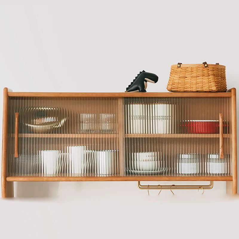 Gabinete de comedor moderno de pino estándar de 16" de ancho para comedor Clearhalo