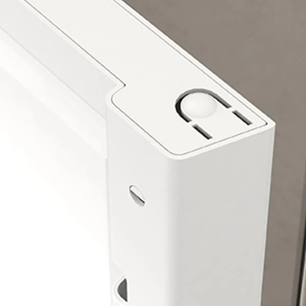 Gabinete de plástico para dormitorio con puertas con bisagras Gabinete de almacenamiento moderno con acabado mate Albarico...