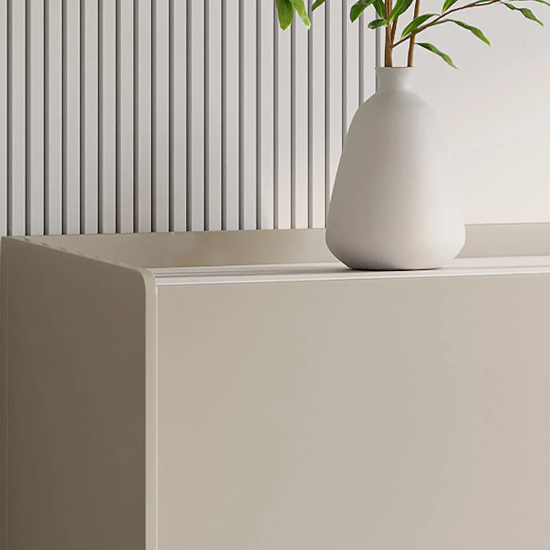 Glam Cabinets Buffet de comedor Aparador buffet de 2 cajones y 2 puertas Blanco Clearhalo
