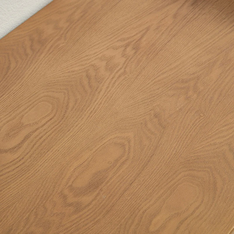 Mesa auxiliar con acabado antiguo y cajones de estilo moderno Marron Clearhalo