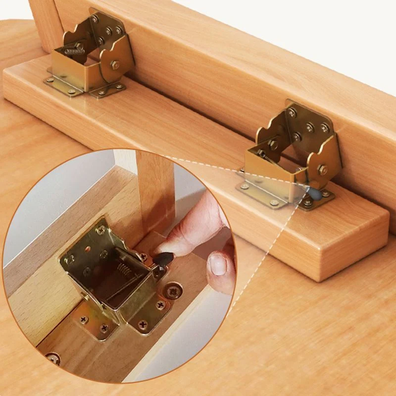 Mesa de centro contemporánea de 21" de ancho, mesa de cóctel de café individual con 4 patas Clearhalo