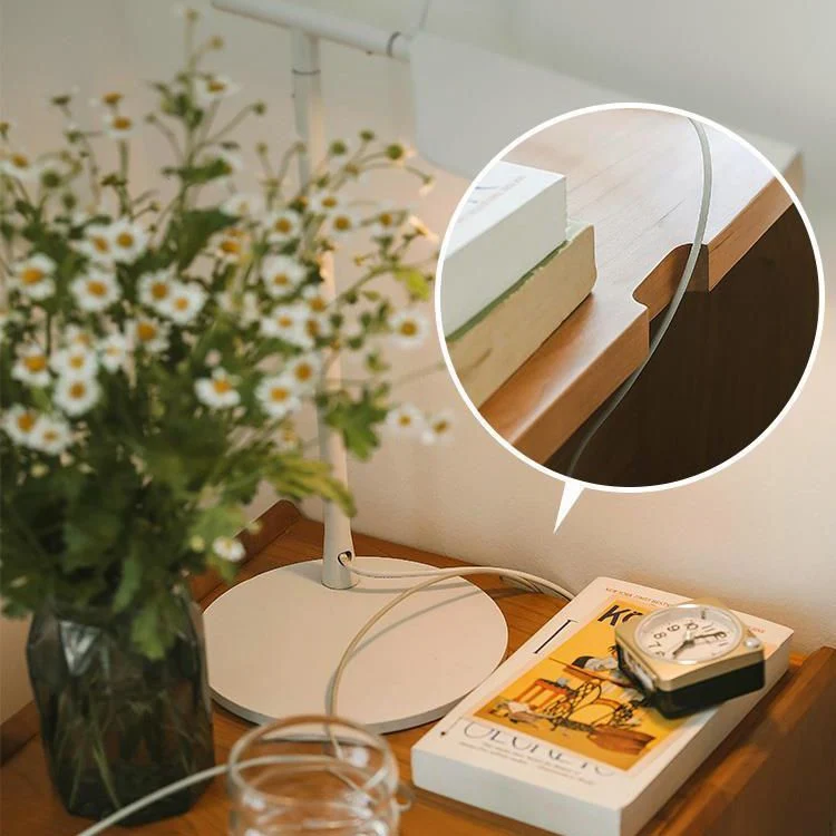 Mesa decorativa moderna, mesita de noche de madera para dormitorio y hogar Madera Clearhalo