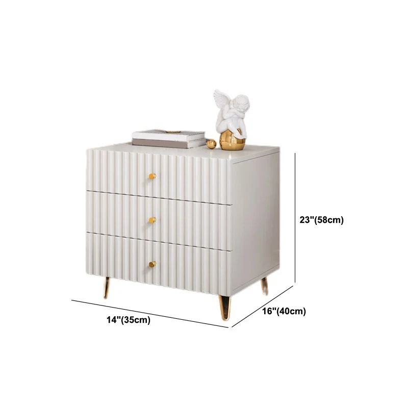 Mesita de noche de madera de ingenierí con patas incluidas, mesa decorativa para sala de estar Clearhalo