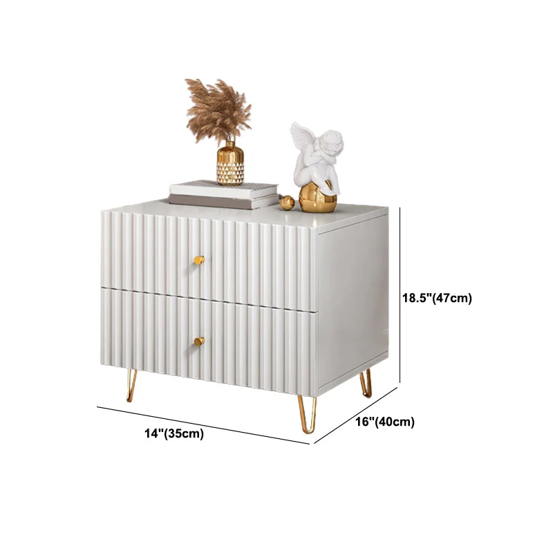 Mesita de noche de madera de ingenierí con patas incluidas, mesa decorativa para sala de estar Clearhalo