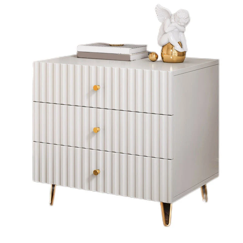 Mesita de noche de madera de ingenierí con patas incluidas, mesa decorativa para sala de estar Clearhalo