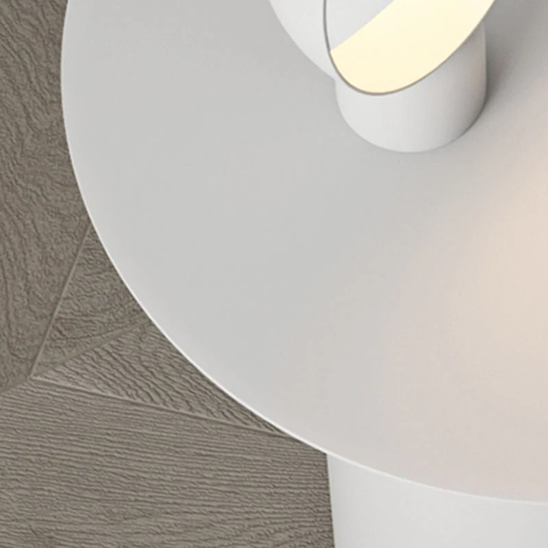 Mesita de noche de metal, mesa de noche contemporánea con estante inferior, mesa decorativa de 19,7 pulgadas de alto Albar...