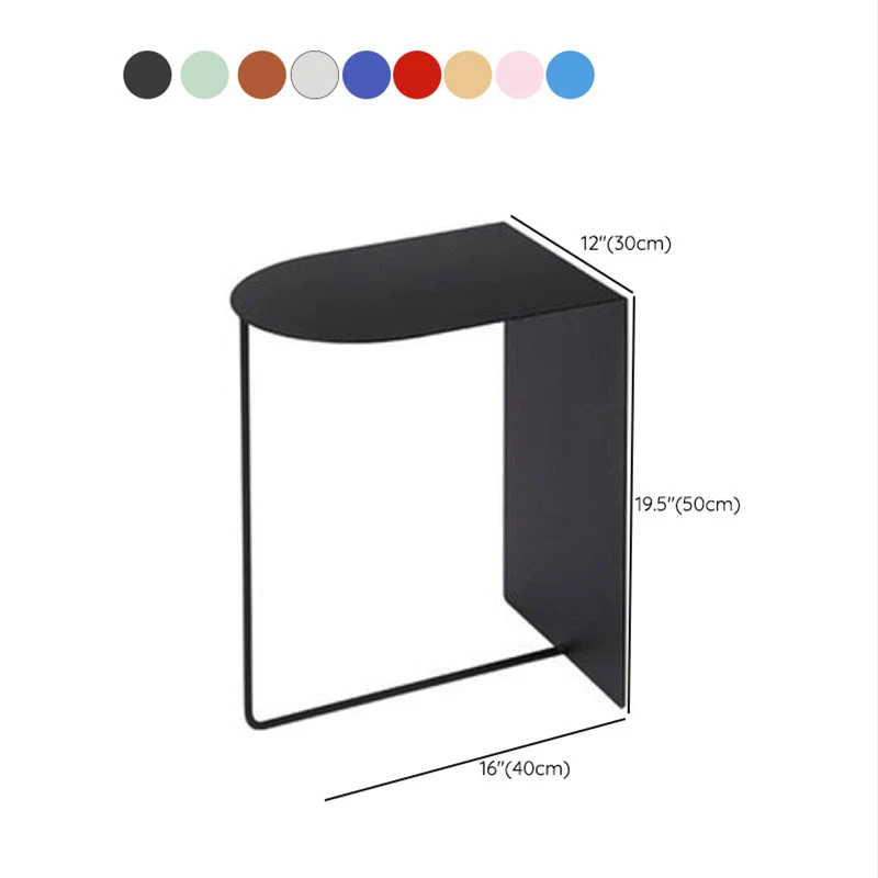 Mesita de noche moderna con acabado antiguo Azul Clearhalo