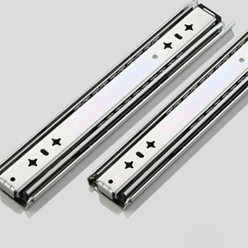 Mesita de noche moderna de madera con 2 cajones Blanco Clearhalo