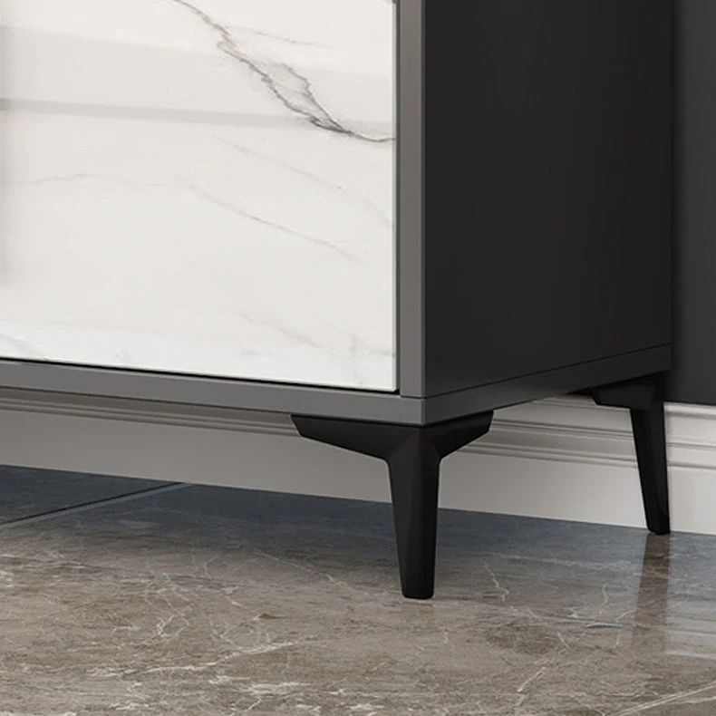 Servidor buffet de madera de ingenierí con cajones Mesa aparador moderna Clearhalo