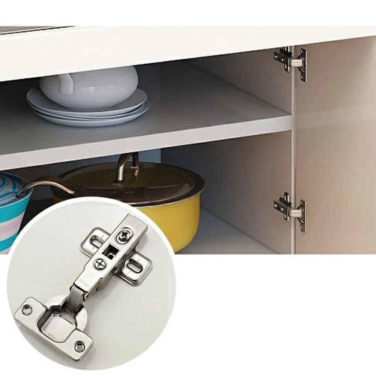Servidor de cena de estilo moderno Servidor de madera de ingenierí con almacenamiento abierto Blanco Clearhalo