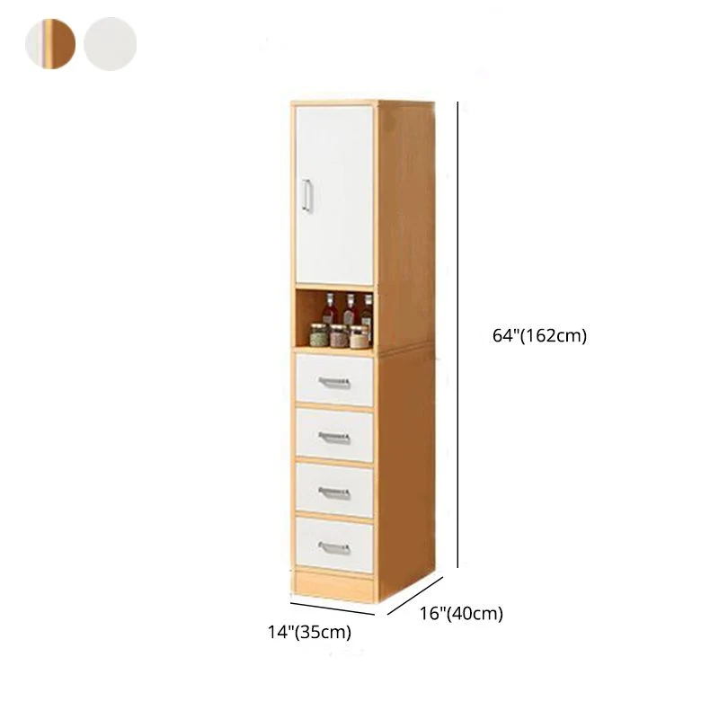 Servidor de comedor contemporáneo con cajones Servidor Buffet de madera para cocina Clearhalo