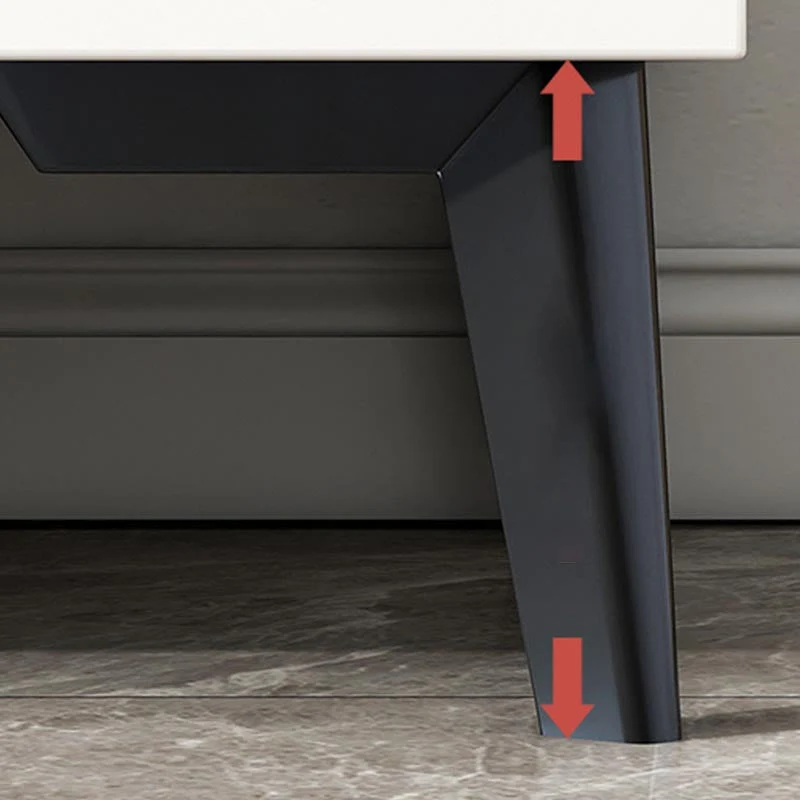 Servidor de comedor de madera Servidor moderno con puertas de vidrio para sala de estar Gris Clearhalo