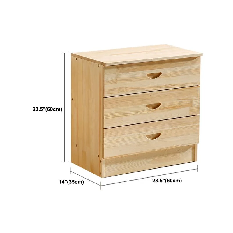 Soporte para TV de estilo escandinavo Consola de TV con almacenamiento cerrado abierto de madera de pino Naturales Clearhalo