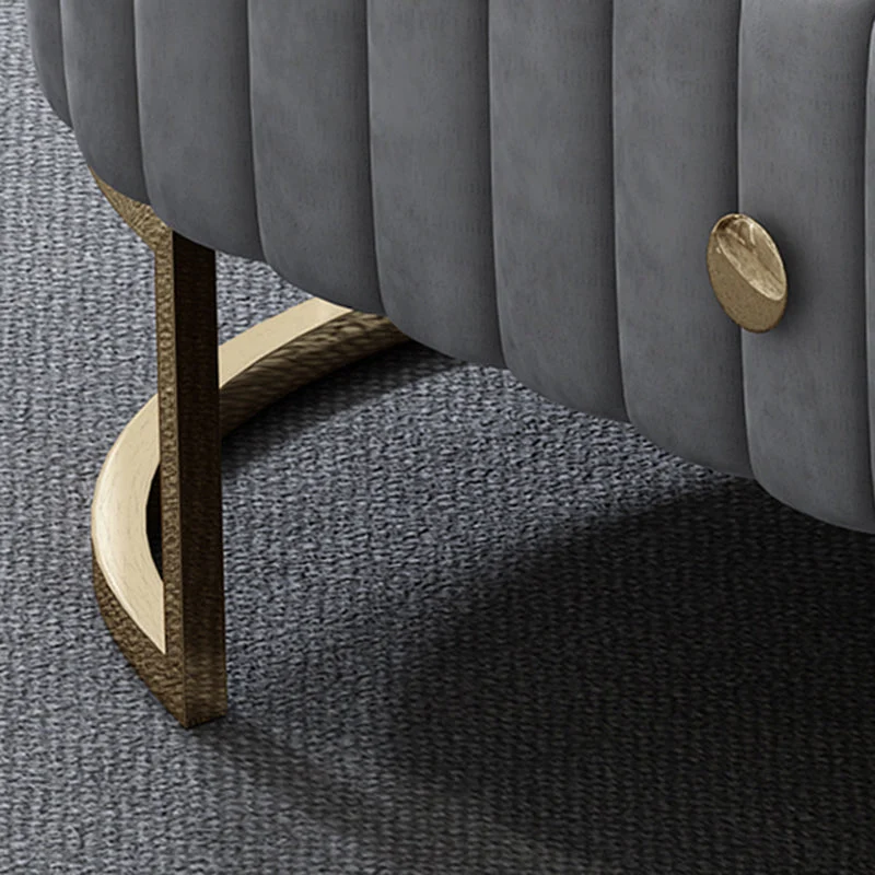 Soporte para TV de mármol de imitación escandinavo, consola de TV con almacenamiento cerrado y cajones Verde Clearhalo