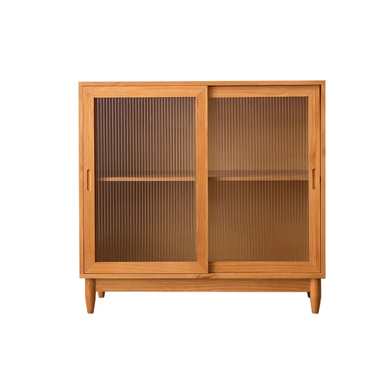 Tablero lateral de madera Aparador rectangular casero minimalista de estilo moderno Madera Clearhalo