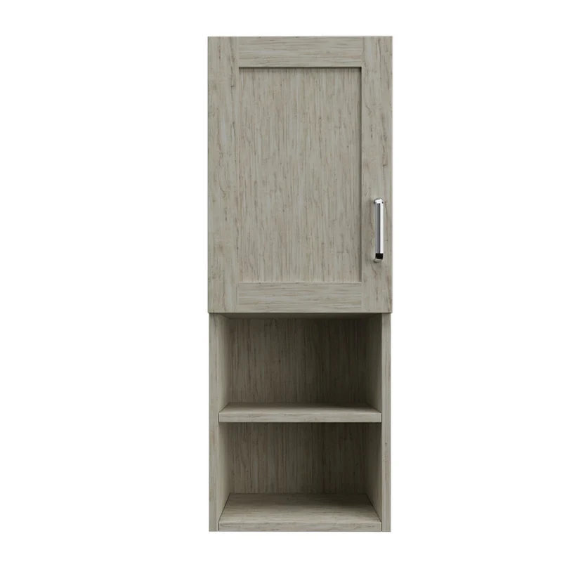 Mueble Auxiliar Lateral De Baño, Pino Decoghar