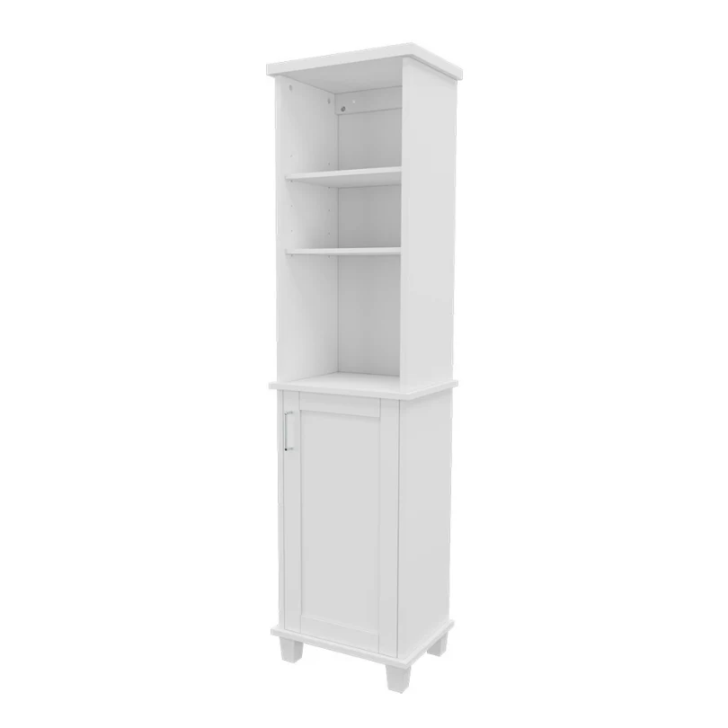 Mueble Lateral Multiusos 1 Puerta, Blanco Decoghar