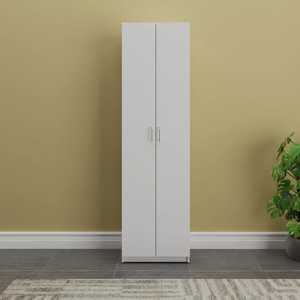 Mueble Organizador Multiusos 2 Puertas, Blanco Decoghar