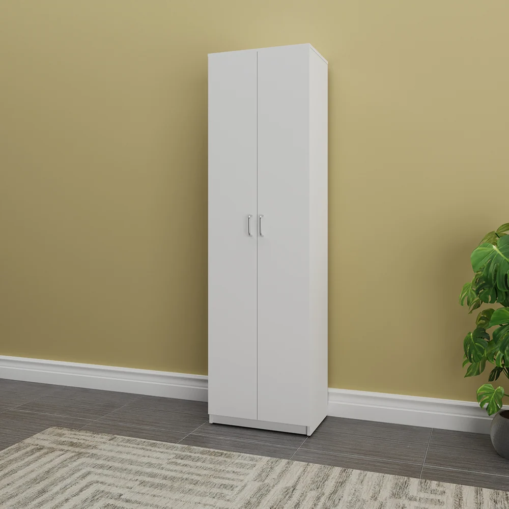 Mueble Organizador Multiusos 2 Puertas, Blanco Decoghar