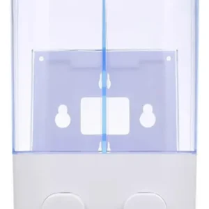 Dispensador Jabón Baño Doble Blanco