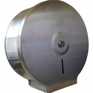 Dispensador Papel Higiénico Acero Inoxidable 500 M Llaves