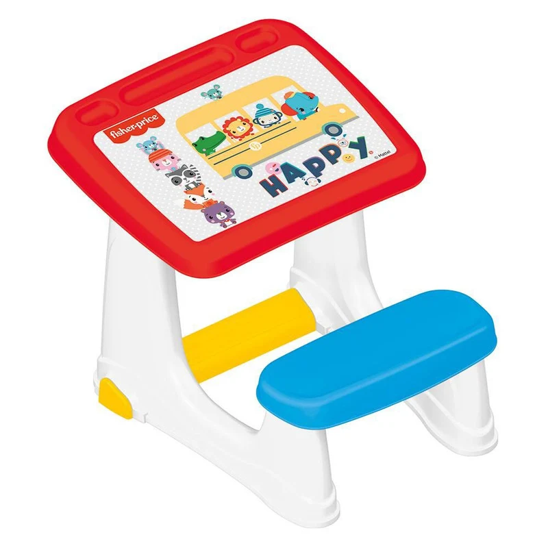 Escritorio para niños con asiento integrado Fisher Price 74X64X50cm DOLU