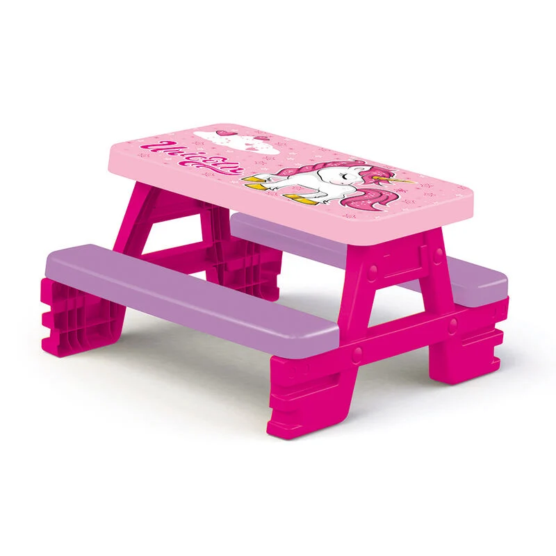 Mesa De Picnic Para 4 Unicornios DOLU
