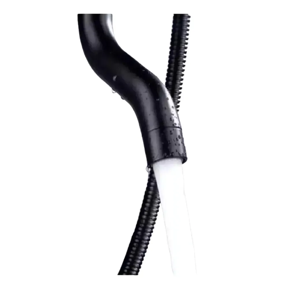 Ducha Columna Llave Monomando Moderna Acero Negro