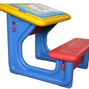Escritorio para niños con asiento integrado 55x55.5x70cm GAMEPOWER