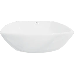 Lavabo Piamonte Blanco Sobreponer Con Contra Sin Rebosadero GOLD UNION
