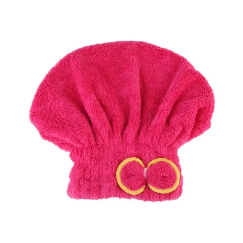 Gorro Microfibra Secado Cabello Ducha Fucsia