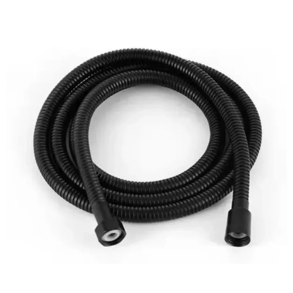 Kit Cabezal Ducha Alta Presion Tres Velocidades 1.5 MTS Negro