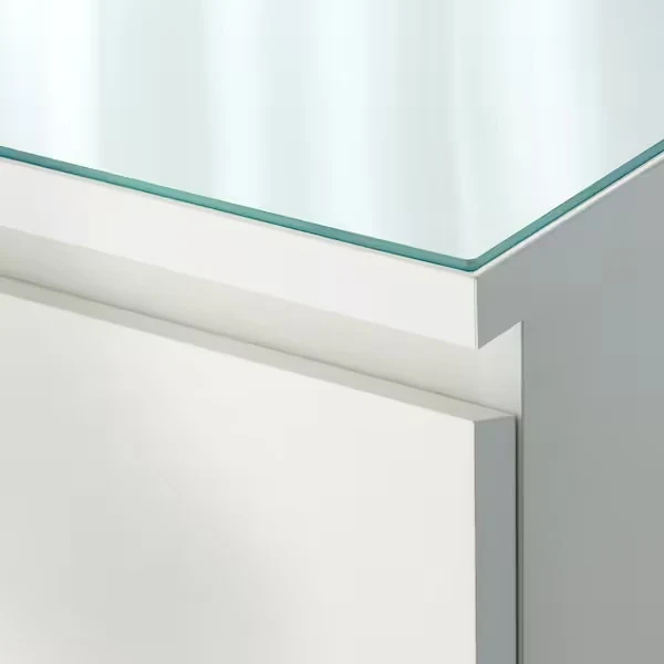 MALM VIDRIO 80X48CM PARA MALM DE 3 Y DE 4