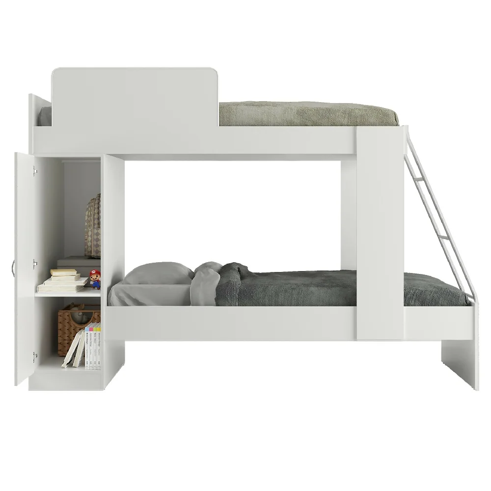 Camarote Litera Tokio 1 Puerta Color Blanco Marketplace - AKI