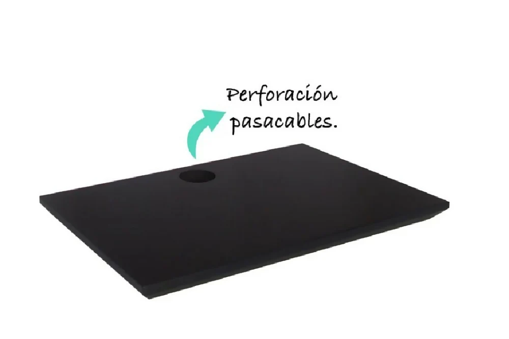 Repisa Flotante De Pared, Negro Marketplace - HM