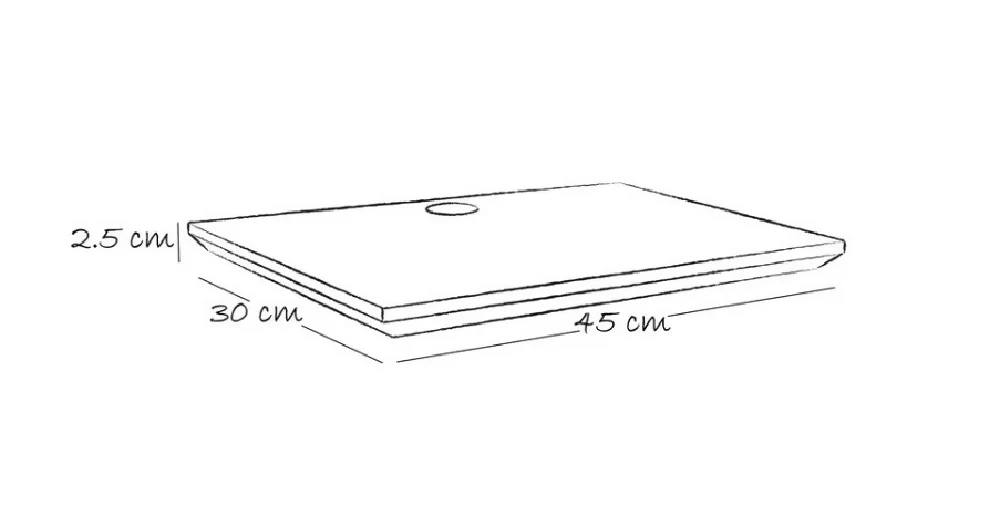 Repisa Flotante De Pared, Negro Marketplace - HM